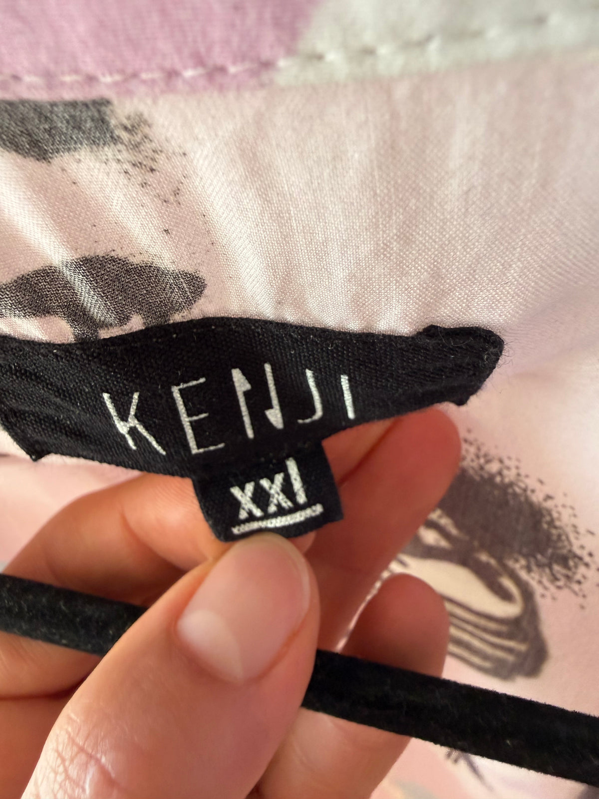 Kenji graffiti print shirt, men's XXL, photo 3