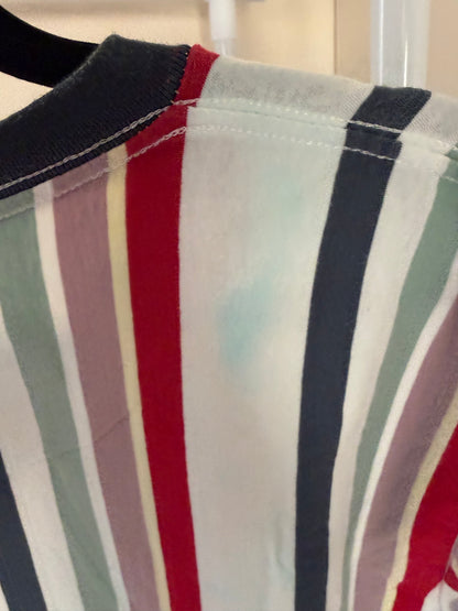 Barney Cools vertical stripe tee, men's L, photo 4