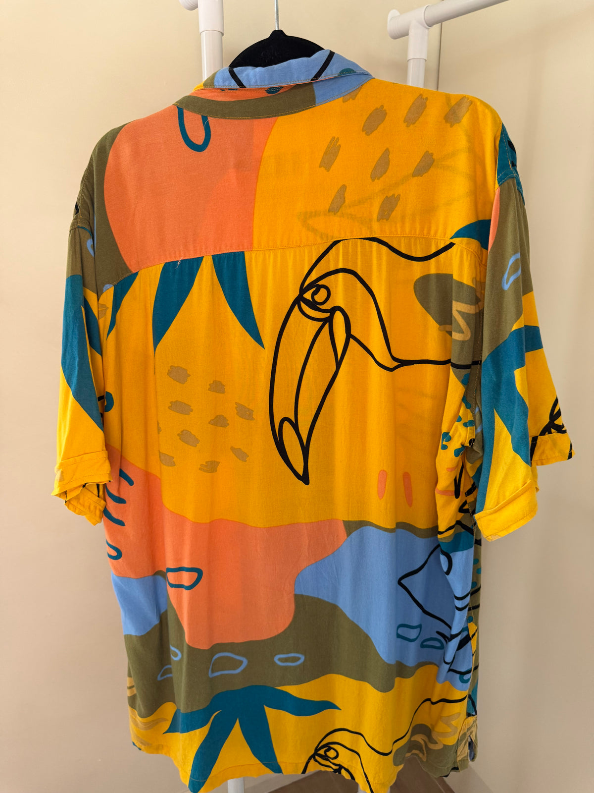 Annex Bondi abstract print shirt, men's XL, photo 2
