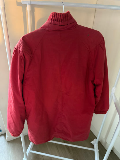 Angelina red quilted jacket, women's 10, photo 2