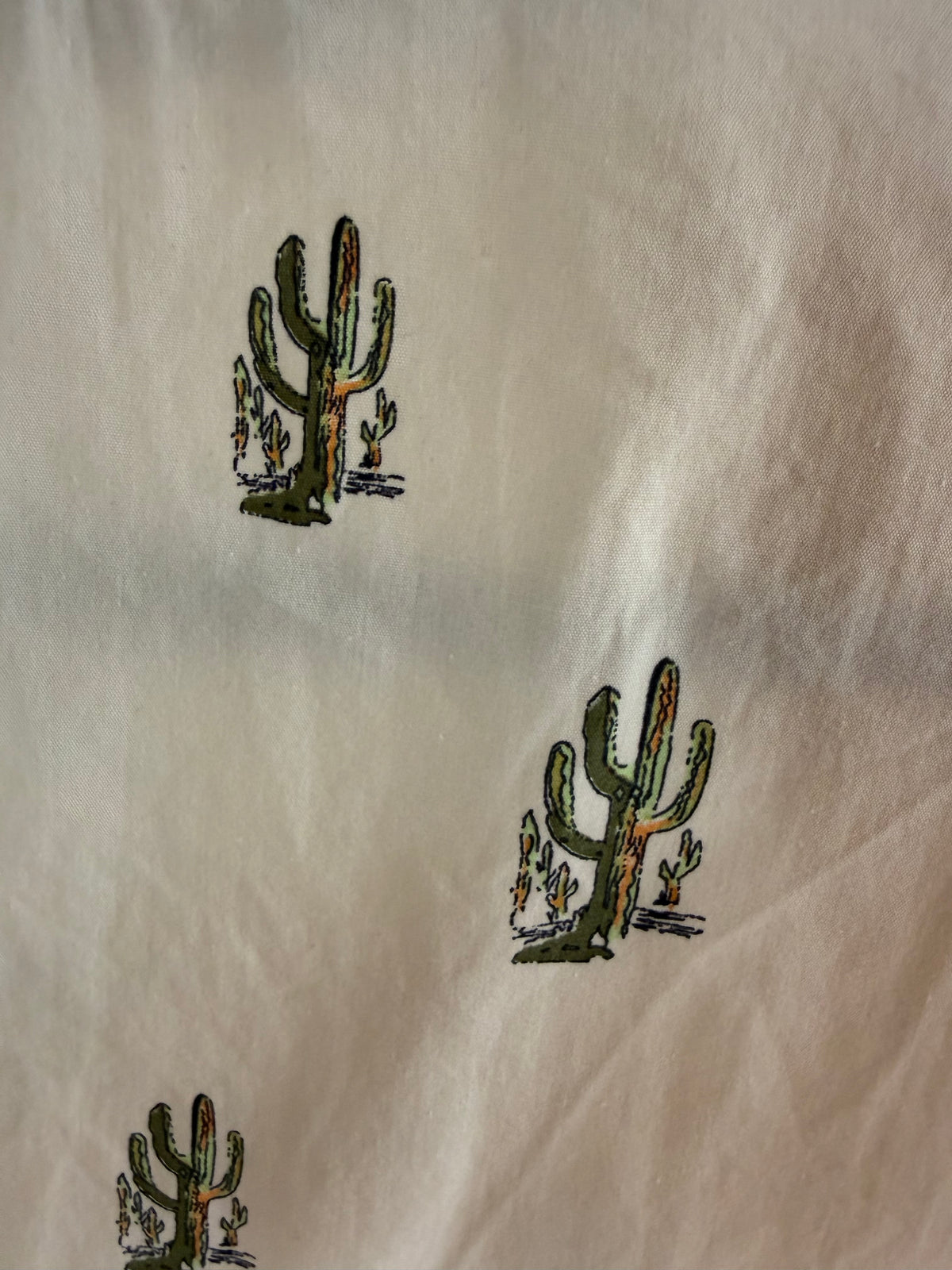Zara cactus print shirt, men's XL, photo 4