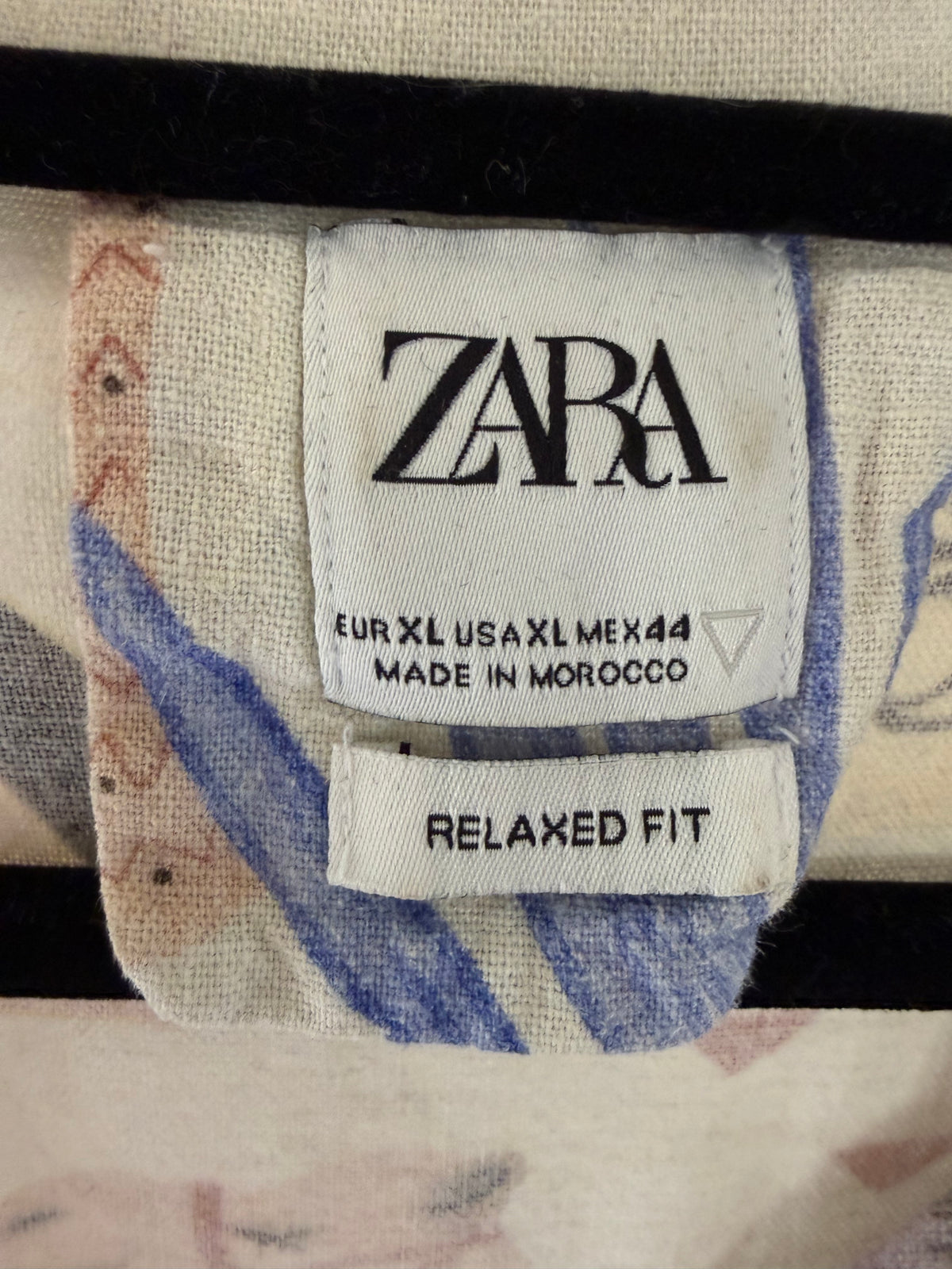 Zara camel print relaxed shirt, men's XL, photo 3