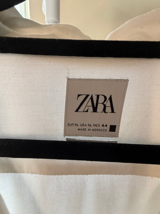 Zara tropical panel print shirt, men's XL, photo 2