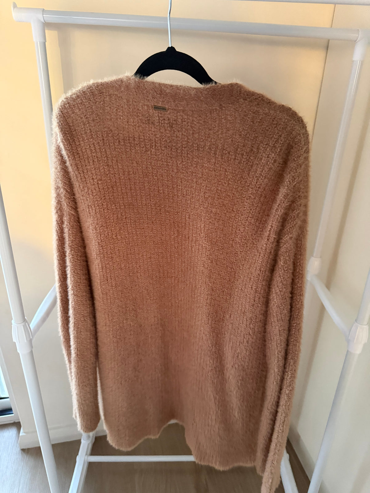 Volcom fluffy knit cardigan, women's AU 10, photo 2