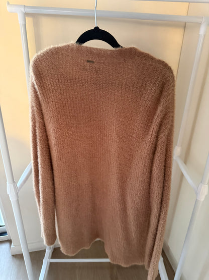 Volcom fluffy knit cardigan, women's AU 10, photo 2