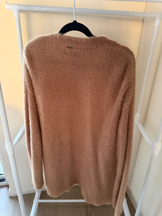 Volcom fluffy knit cardigan, women's AU 10, photo 2