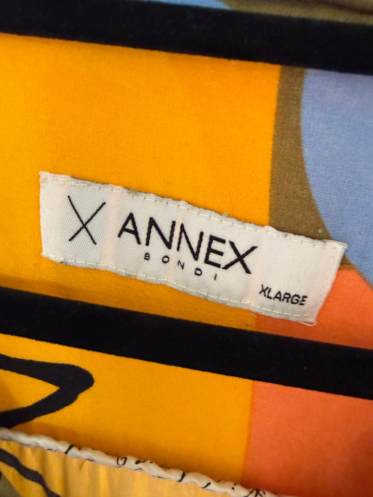 Annex Bondi abstract print shirt, men's XL, photo 3